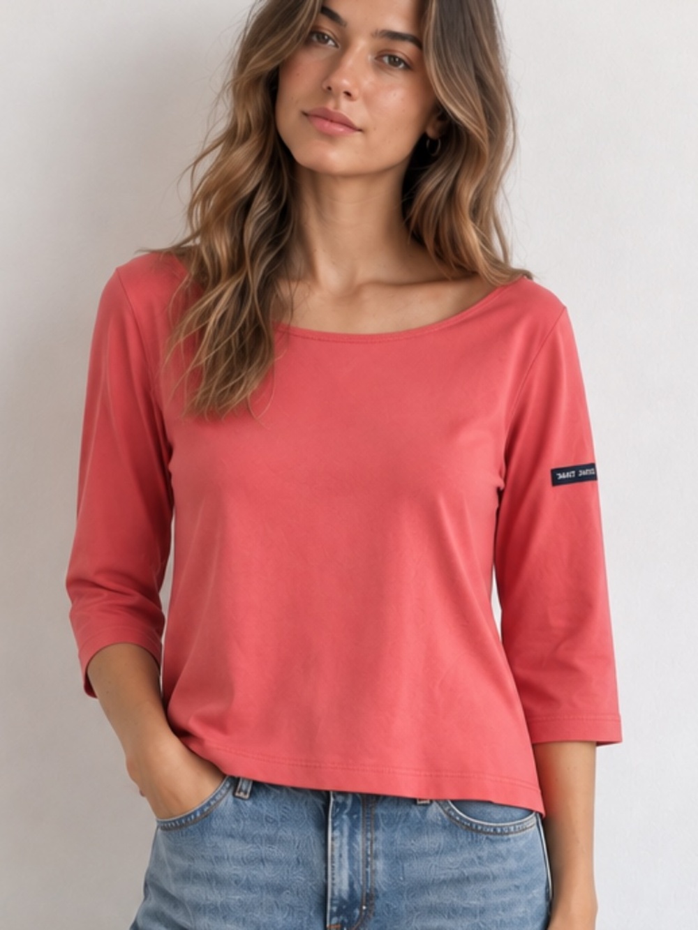 Saint James Garde-Côte III UV Protection Bateau Top Coral US 14